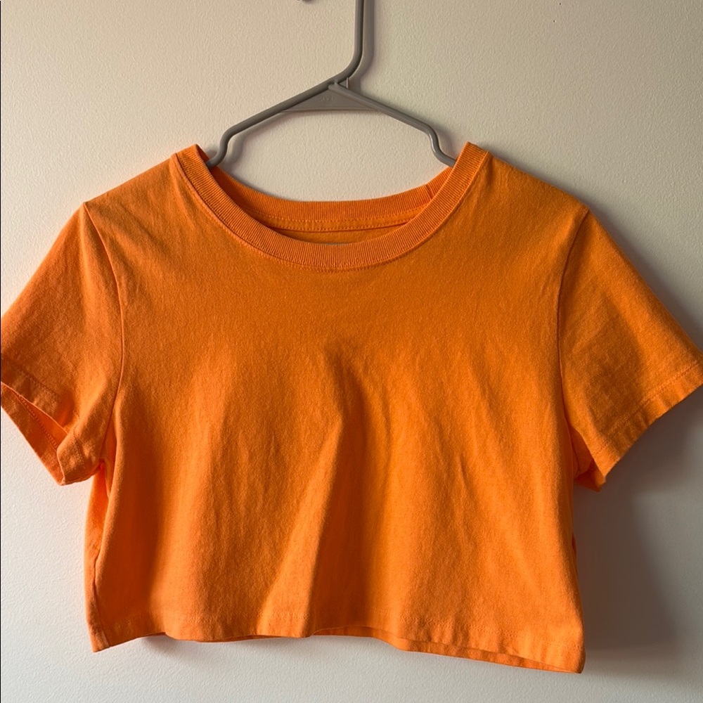 BDG Orange Crop Top